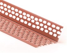 HPI Větrací profil úhlový PVC 30/90mm hnědý HPI Větrací profil úhlový PVC 30/90mm hnědý